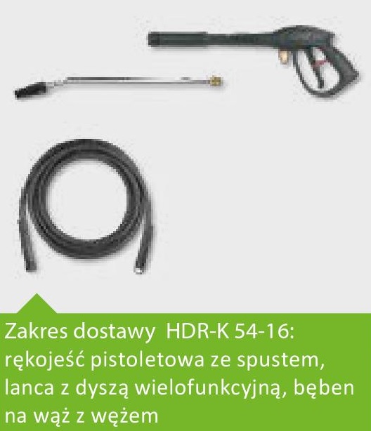 HDR -K 54-16 zakres dostawy
