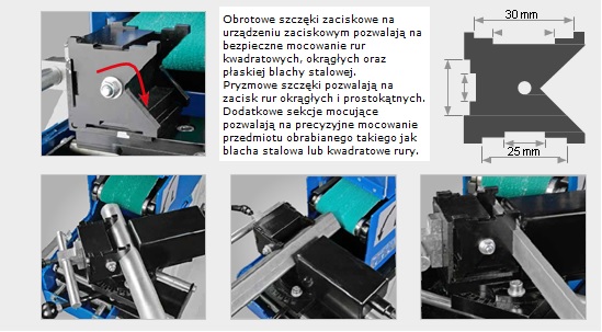 krbs 101 obrotowe szczeki zaciskowe