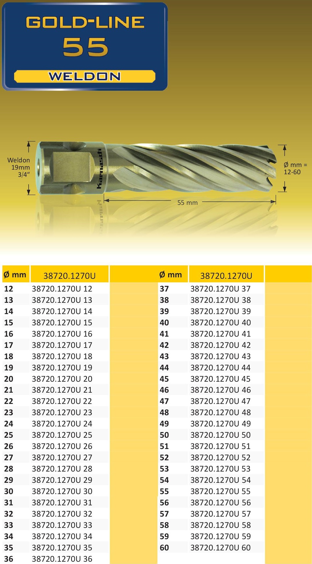 Golde line 55 III