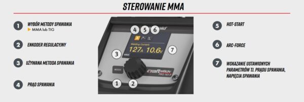 Spawarka inwertorowa CRAFT-STICK PRO 253 [1363253]